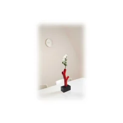 Qeeboo - Korall Vase - Black Red - Vase by Andrea Branzi - Furnishing - Home - Avvenice^ Home Accessories
