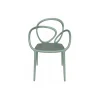 Qeeboo - Loop Chair Without Cushion Set of 2 Pieces - Sage Green - Chair by Front - Furnishing - Home - Avvenice^ Furnishings