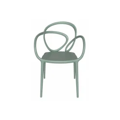 Qeeboo - Loop Chair Without Cushion Set of 2 Pieces - Sage Green - Chair by Front - Furnishing - Home - Avvenice^ Furnishings