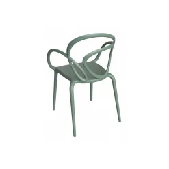 Qeeboo - Loop Chair Without Cushion Set of 2 Pieces - Sage Green - Chair by Front - Furnishing - Home - Avvenice^ Furnishings