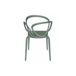 Qeeboo - Loop Chair Without Cushion Set of 2 Pieces - Sage Green - Chair by Front - Furnishing - Home - Avvenice^ Furnishings