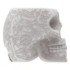 Qeeboo - Mexico Skull - Grey - High Capacity Portable Power Bank USB Charger - Mini - Portable Batteries - 2600 mAh - Avvenice