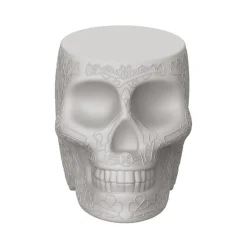 Qeeboo - Mexico Skull - Grey - High Capacity Portable Power Bank USB Charger - Mini - Portable Batteries - 2600 mAh - Avvenice