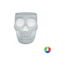 Qeeboo - Mexico Stool and Sidetable Lamp - Translucent Multicolor - Chair by Studio Job - Furnishing - Home - Avvenice