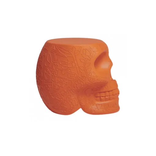 Qeeboo - Mexico Stool and Sidetable - Terracotta - Chair by Studio Job - Furniture - Home - Avvenice^ Furnishings