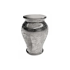 Qeeboo - Ming Stool and Sidetable Metal Finish - Silver - Sidetable by Studio Job - Furnishing - Home - Avvenice^ Furnishings