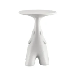 Qeeboo - Pako - White - Side Table by Stefano Giovannoni - Furnishing - Home - Avvenice