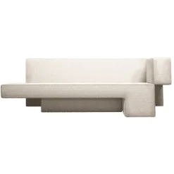 Qeeboo - Primitive Sofa Bouclé - White - Sofa by Studio Nucleo - Furnishing - Home - Avvenice