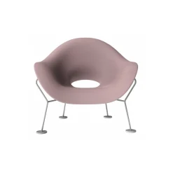 Qeeboo - Pupa Armchair Powder Coat Outdoor - Pink - Chair by Andrea Branzi - Furnishing - Home - Avvenice
