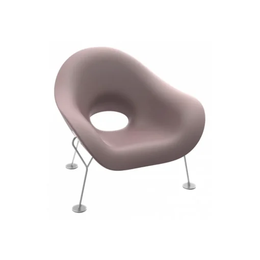 Qeeboo - Pupa Armchair Powder Coat Outdoor - Pink - Chair by Andrea Branzi - Furnishing - Home - Avvenice