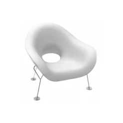 Qeeboo - Pupa Armchair Powder Coat Outdoor - White - Chair by Andrea Branzi - Furnishing - Home - Avvenice^ Furnishings