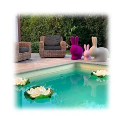 Qeeboo - Rabbit Chair - Bright Orange - Chair by Stefano Giovannoni - Furnishing - Home - Avvenice^ Furnishings
