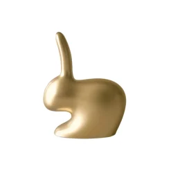 Qeeboo - Rabbit Chair Baby Satin Gold - Satin Gold - Chair by Stefano Giovannoni - Furnishing - Home - Avvenice^ Furnishings