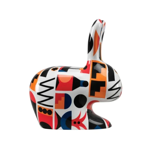 Qeeboo - Rabbit M Edition Oggian White - Decoration by Stefano Giovannoni - Furnishing - Home - Avvenice