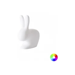 Qeeboo - Rabbit Small Rechargeable Lamp - White - Free Standing Lamp by Stefano Giovannoni - Lighting - Home - Avvenice^ Lighting & Lamps
