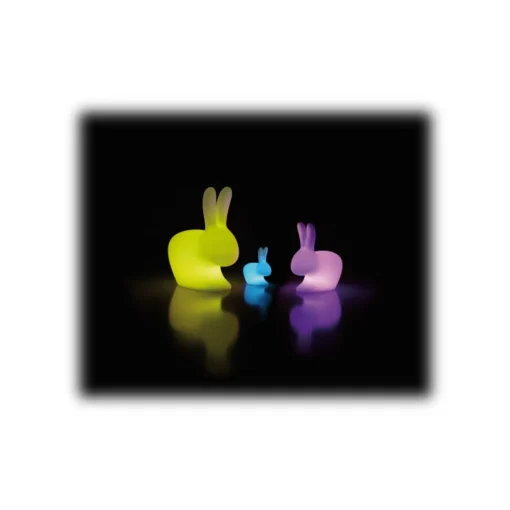 Qeeboo - Rabbit XS Rechargeable Lamp - White - Free Standing Lamp by Stefano Giovannoni - Lighting - Home - Avvenice
