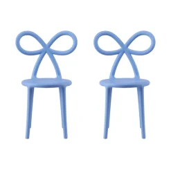 Qeeboo - Ribbon Chair Baby - Set of 2 Pieces - Light Blue - Chair by Nika Zupanc - Furnishing - Home - Avvenice^ Furnishings