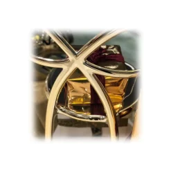 Qeeboo - Ribbon Chair Metal Finish Set of 2 Pieces - Gold - Chair by Nika Zupanc - Furnishing - Home - Avvenice^ Furnishings