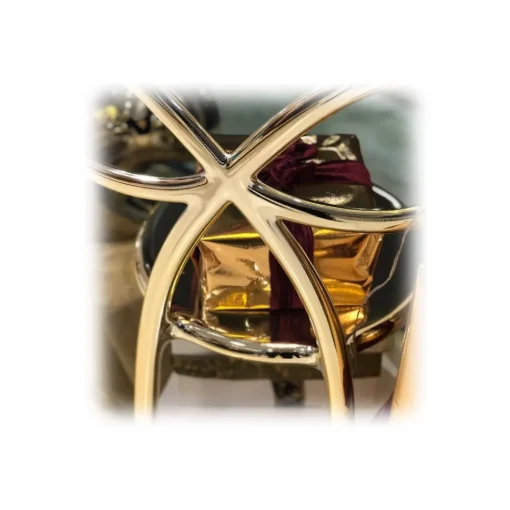 Qeeboo - Ribbon Chair Metal Finish Set of 2 Pieces - Gold - Chair by Nika Zupanc - Furnishing - Home - Avvenice^ Furnishings