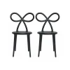 Qeeboo - Ribbon Chair Set of 2 Pieces - Black - Chair by Nika Zupanc - Furnishing - Home - Avvenice^ Furnishings