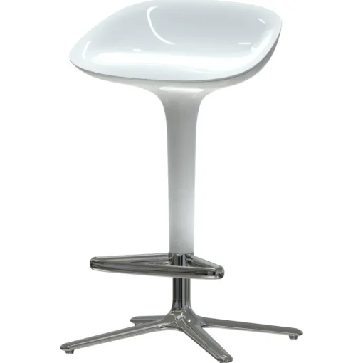 Qeeboo - Square - White - Chair by Studio Nucleo - Furnishing - Home - Avvenice