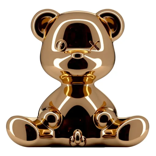 Qeeboo - Teddy Boy Lamp Metal Finish - Copper - Table Standing Lamp by Stefano Giovannoni - Lighting - Home - Avvenice^ Lighting & Lamps