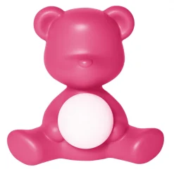 Qeeboo - Teddy Girl Rechargeable Lamp - Fuxia - Table Standing Lamp by Stefano Giovannoni - Lighting - Home - Avvenice