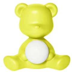 Qeeboo - Teddy Girl Rechargeable Lamp - Lime - Table Standing Lamp by Stefano Giovannoni - Lighting - Home - Avvenice