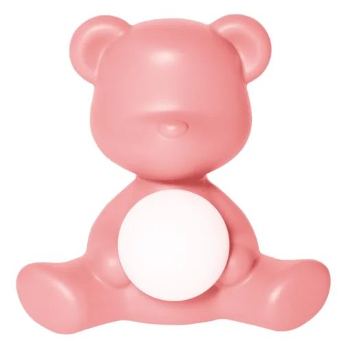 Qeeboo - Teddy Girl Rechargeable Lamp - Bright Pink - Table Standing Lamp by Stefano Giovannoni - Lighting - Home - Avvenice^ Lighting & Lamps