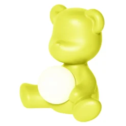 Qeeboo - Teddy Girl Rechargeable Lamp - Lime - Table Standing Lamp by Stefano Giovannoni - Lighting - Home - Avvenice