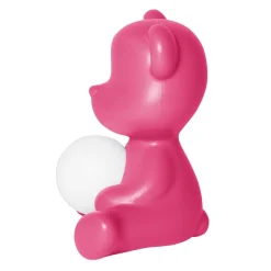 Qeeboo - Teddy Girl Rechargeable Lamp - Fuxia - Table Standing Lamp by Stefano Giovannoni - Lighting - Home - Avvenice
