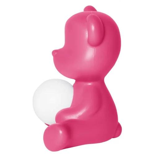 Qeeboo - Teddy Girl Rechargeable Lamp - Fuxia - Table Standing Lamp by Stefano Giovannoni - Lighting - Home - Avvenice