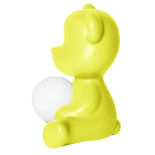 Qeeboo - Teddy Girl Rechargeable Lamp - Lime - Table Standing Lamp by Stefano Giovannoni - Lighting - Home - Avvenice