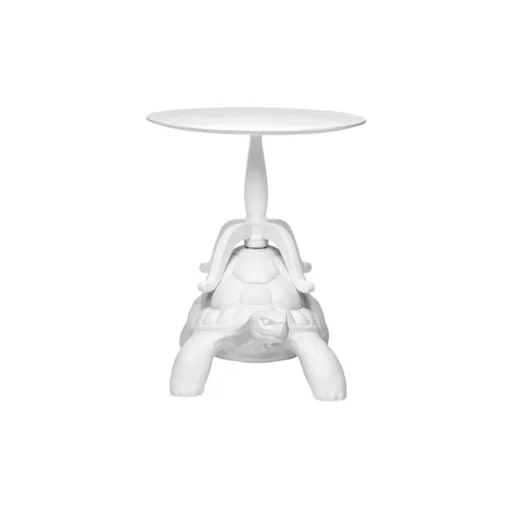 Qeeboo - Turtle Carry Coffee Table - White - Coffee Table by Marcantonio - Furnishing - Home - Avvenice