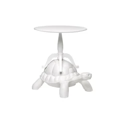 Qeeboo - Turtle Carry Coffee Table - White - Coffee Table by Marcantonio - Furnishing - Home - Avvenice