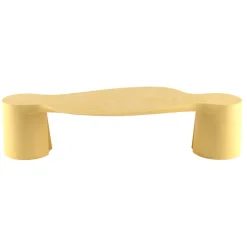Qeeboo - Two Legs and a Table - Yellow - Table by Ron Arad - Furnishing - Home - Avvenice