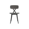 Qeeboo - X Chair with Cushion Set of 2 Pieces - Dove Grey - Chair by Nika Zupanc - Furnishing - Home - Avvenice