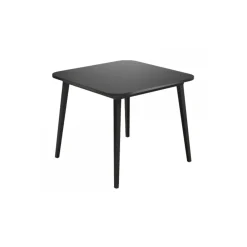 Qeeboo - X Table 90 - Black - Table by Nika Zupanc - Furnishing - Home - Avvenice^ Furnishings