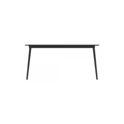 Qeeboo - X Table 160 - Black - Table by Nika Zupanc - Furnishing - Home - Avvenice^ Furnishings