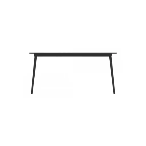 Qeeboo - X Table 160 - Black - Table by Nika Zupanc - Furnishing - Home - Avvenice^ Furnishings