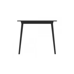 Qeeboo - X Table 90 - Black - Table by Nika Zupanc - Furnishing - Home - Avvenice^ Furnishings