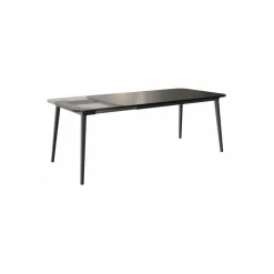 Qeeboo - X Table Extendible - Black - Table by Nika Zupanc - Furnishing - Home - Avvenice