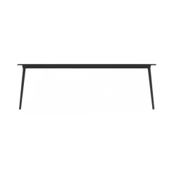 Qeeboo - X Table Extendible - Black - Table by Nika Zupanc - Furnishing - Home - Avvenice