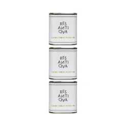 Res Antiqva - Boxed Set of 3 x 100 ml - Organic Italian Extra Virgin Olive Oil - Boxed Set of 3 x 100 ml - Avvenice