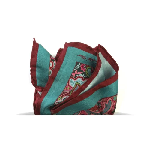 Revested Milano - Grand Tour - Ombre - Pocket Square - Artisan Silk Foulard - Handmade in Italy - Avvenice^ Scarves | Ties & Bow Ties