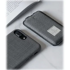 Revested Milano - Houndstooth - Power Bank - 4000 mAh - iPhone - Apple - Samsung - Artisan Fabric Cover - Avvenice^ Accessories