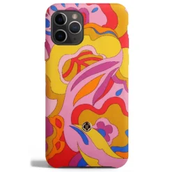 Revested Milano - Lakeshore - Carlotta - iPhone 11 Pro Case - Apple - Artisan Silk Cover - Avvenice