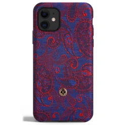 Revested Milano - Paisley - iPhone 11 Case - Apple - Artisan Silk Cover - Avvenice^ Case