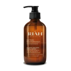 Ri\u00e0h Sicilia Riàh Sicilia - Moisturizing Shampoo - Mediterranean Date from Organic Farming - Made in Sicily Italy - Avvenice