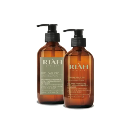 Ri\u00e0h Sicilia Riàh Sicilia - Treatment Package - Thyme + Basil from Organic Farming - Made in Sicily Italy - Avvenice